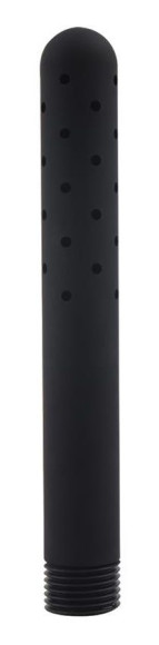 Черная насадка для анального душа ANAL DOUCHE - 15 см. Черная насадка для анального душа ANAL DOUCHE - 15 см.
