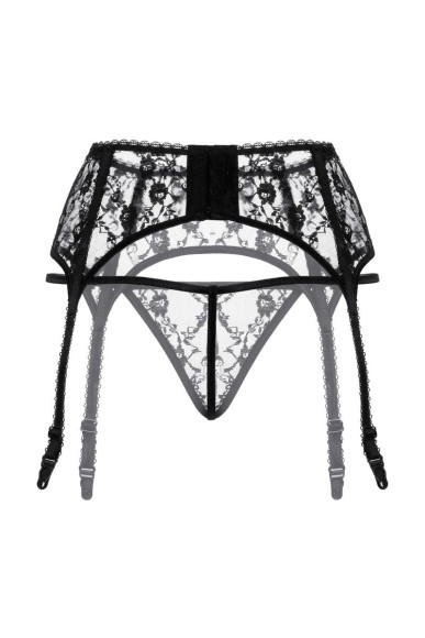 Комплект из кружевного пояса и трусиков-стринг