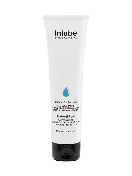 Интимный лубрикант с алоэ вера Inlube Natural Feel - 100 мл. Интимный лубрикант с алоэ вера Inlube Natural Feel - 100 мл.