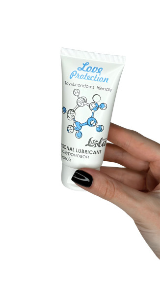 Увлажняющий лубрикант на водной основе Love Protection - 50 мл. Увлажняющий лубрикант на водной основе Love Protection - 50 мл.