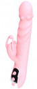 Розовый вибратор-кролик Ava - 21,9 см. Розовый вибратор-кролик Ava - 21,9 см.