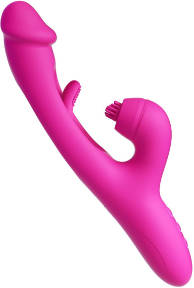 Розовый вибратор-кролик G Spot Ultra - 26,5 см. Розовый вибратор-кролик G Spot Ultra - 26,5 см.