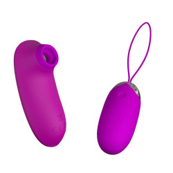 Набор вибростимуляторов Orthus: яйцо и стимулятор клитора Набор вибростимуляторов Orthus: яйцо и стимулятор клитора