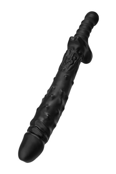 Черный фаллоимитатор «Вразумитель» с подкачкой Черный фаллоимитатор «Вразумитель» с подкачкой