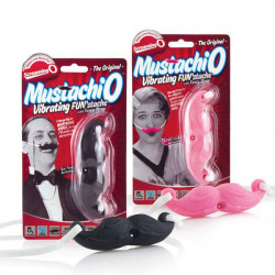 Черные силиконовые виброусы THE Mustachio Черные силиконовые виброусы THE Mustachio