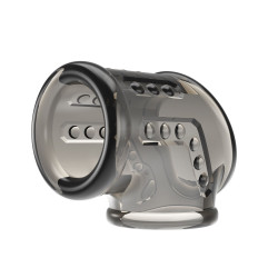 Дымчатая насадка на пенис и мошонку