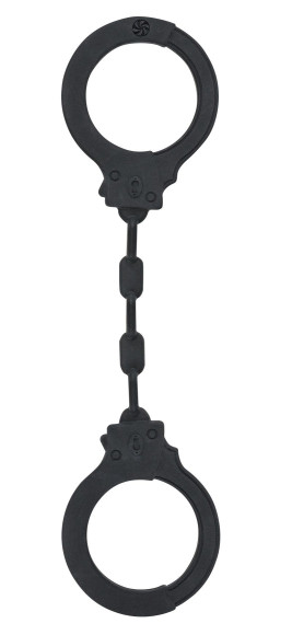 Черные силиконовые наручники Suppression Черные силиконовые наручники Suppression