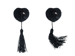 Черные пэстисы Gipsy с кисточками Черные пэстисы Gipsy с кисточками