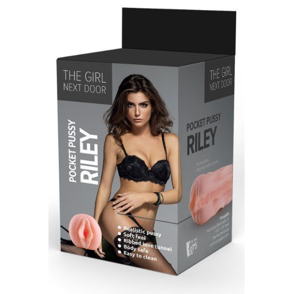 Телесный мастурбатор-вагина Riley Телесный мастурбатор-вагина Riley