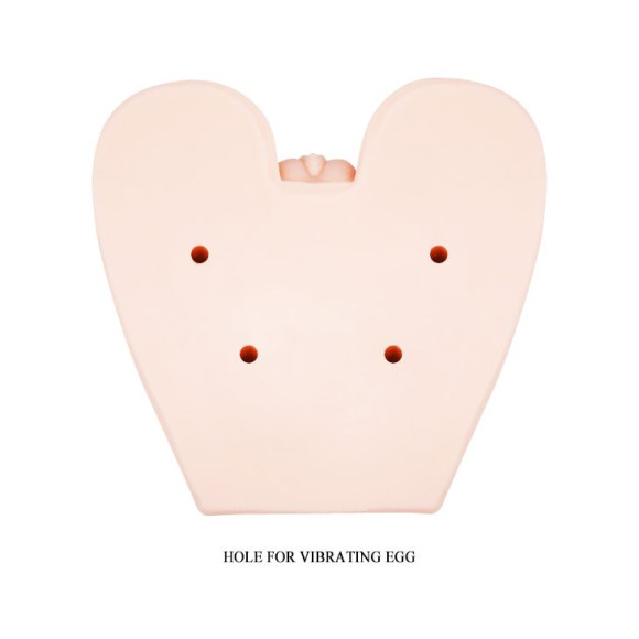 Пышная попка с двумя входами и вибрацией Пышная попка с двумя входами и вибрацией