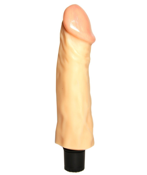 Вибромассажер-реалистик №27 - 19,5 см. Вибромассажер-реалистик №27 - 19,5 см.