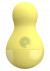 Жёлтый вибростимулятор COCO BODY - 9 см.