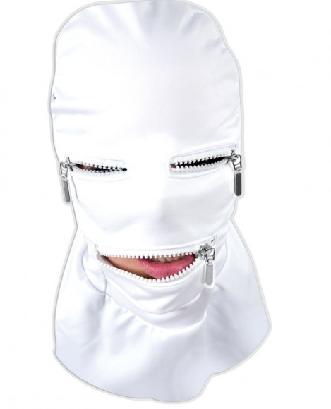 Шлем-маска с застежками-молниями размера S-M Шлем-маска с застежками-молниями размера S-M