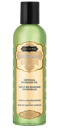 Массажное масло Naturals Vanilla Sandalwood с ароматом ванили и сандала - 59 мл. Массажное масло Naturals Vanilla Sandalwood с ароматом ванили и сандала - 59 мл.
