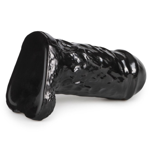 Черный фаллоимитатор-гигант The Cyclops - 25,4 см. Черный фаллоимитатор-гигант The Cyclops - 25,4 см.
