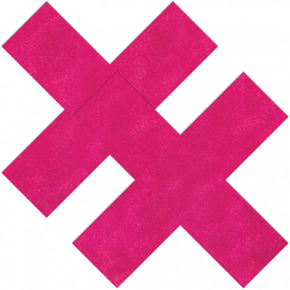 Розовые пестисы-крестики Розовые пестисы-крестики