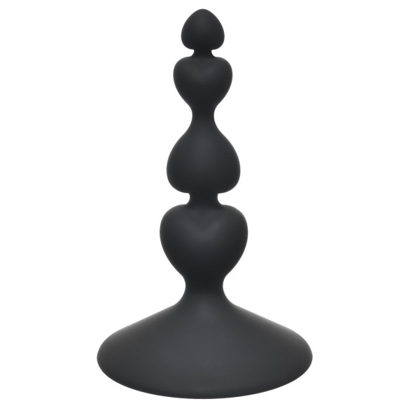 Чёрная анальная пробка Sweetheart Plug Black - 10 см. Чёрная анальная пробка Sweetheart Plug Black - 10 см.