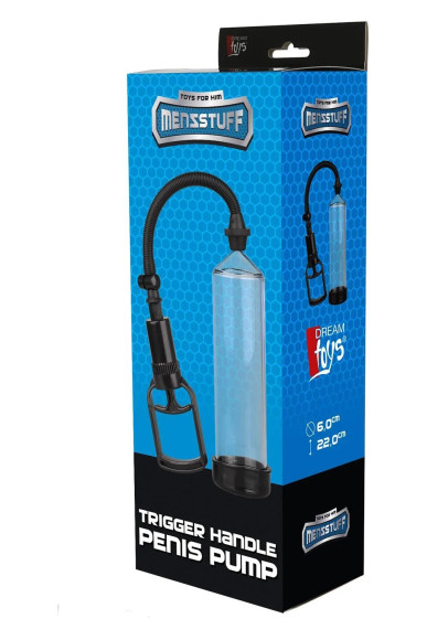 Прозрачная вакуумная помпа Trigger Handle Penis Pump Прозрачная вакуумная помпа Trigger Handle Penis Pump