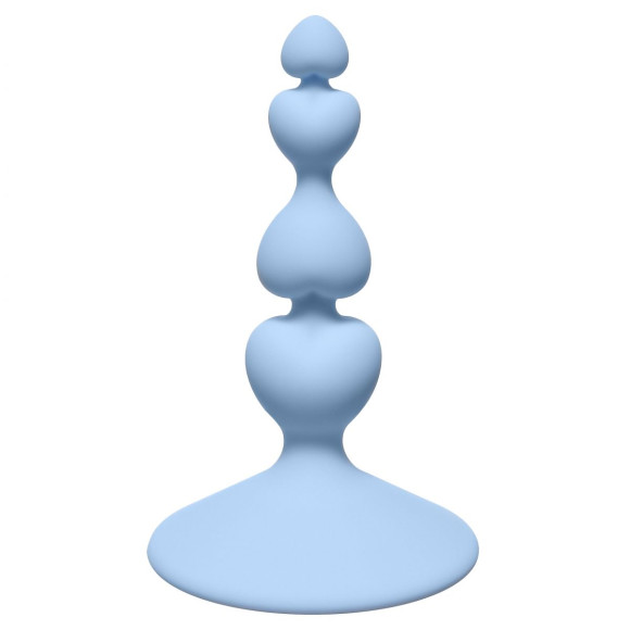 Голубая анальная пробка Sweetheart Plug Blue - 10 см. Голубая анальная пробка Sweetheart Plug Blue - 10 см.