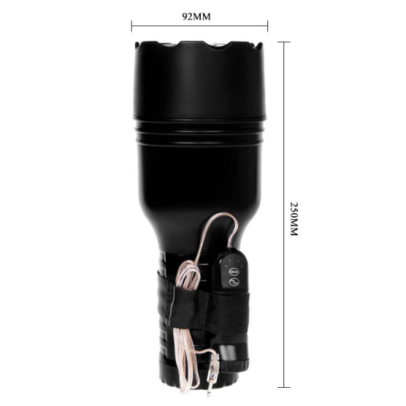 Мастурбатор-вагина с 4 уровнями вибрации и выносным пультом Мастурбатор-вагина с 4 уровнями вибрации и выносным пультом