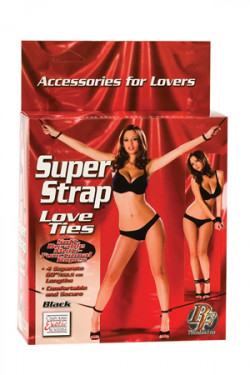 Черные фиксаторы Love Ties Черные фиксаторы Love Ties