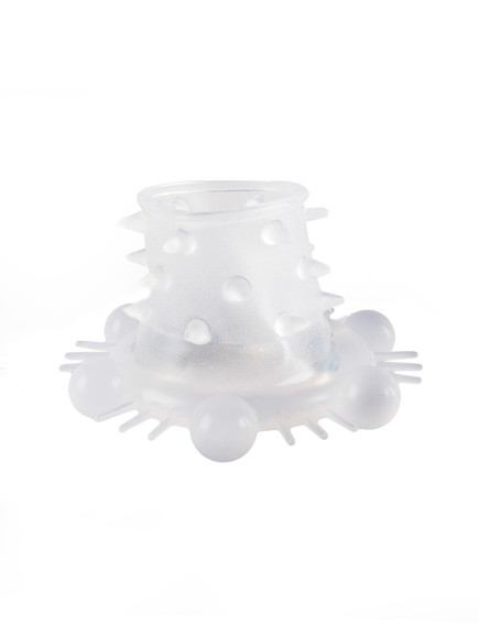 Стимулирующая насадка на пенис с несколькими видами рельефа Стимулирующая насадка на пенис с несколькими видами рельефа