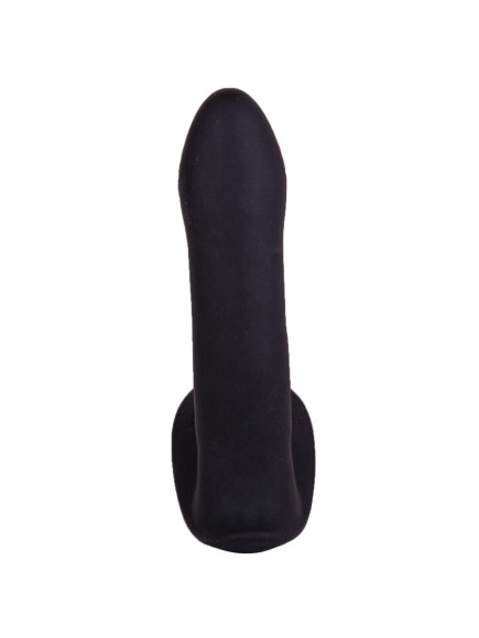 Чёрный массажёр простаты с вибрацией Чёрный массажёр простаты с вибрацией