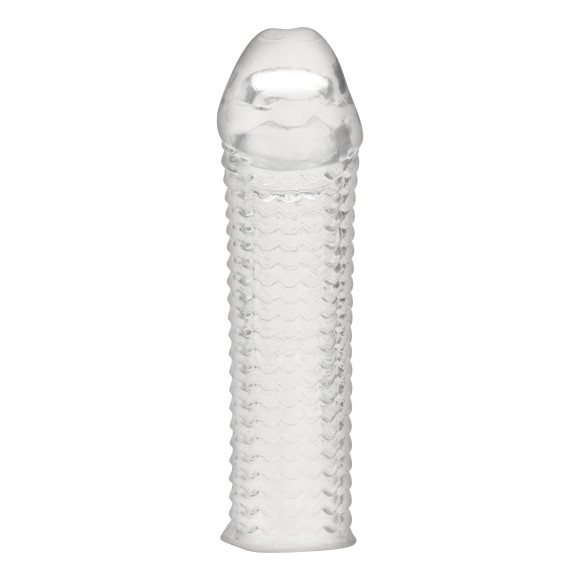 Текстурированная насадка на пенис Clear Textured Penis Enhancing Sleeve Extension - 16,5 см. Текстурированная насадка на пенис Clear Textured Penis Enhancing Sleeve Extension - 16,5 см.