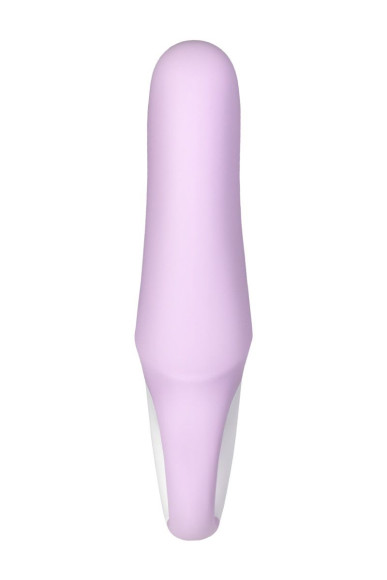 Сиреневый вибратор Satisfyer Charming Smile - 18,5 см. Сиреневый вибратор Satisfyer Charming Smile - 18,5 см.