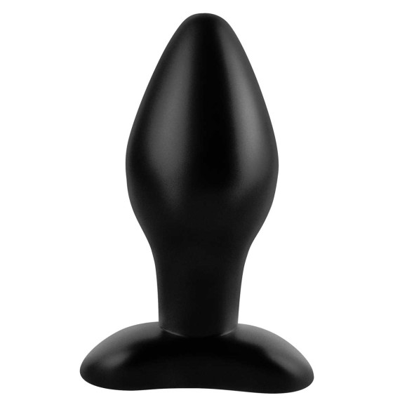 Черная анальная пробка среднего размера Large Silicone Plug - 13 см. Черная анальная пробка среднего размера Large Silicone Plug - 13 см.