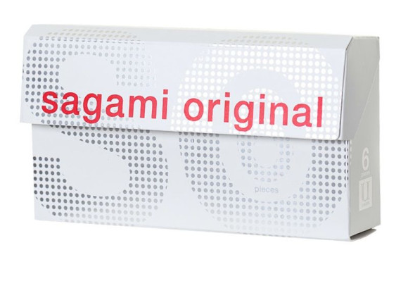 Ультратонкие презервативы Sagami Original 0.02 - 6 шт. Ультратонкие презервативы Sagami Original 0.02 - 6 шт.