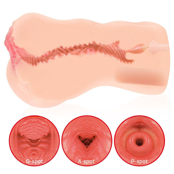 Мастурбатор-вагина Onahole edition 001 с двойным слоем материала с вибрацией Мастурбатор-вагина Onahole edition 001 с двойным слоем материала с вибрацией