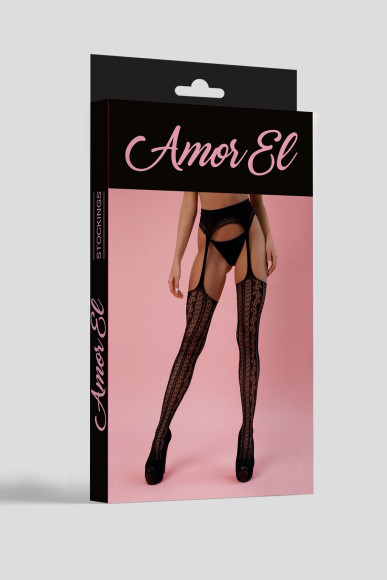 Ажурные чулки с поясом Ажурные чулки с поясом