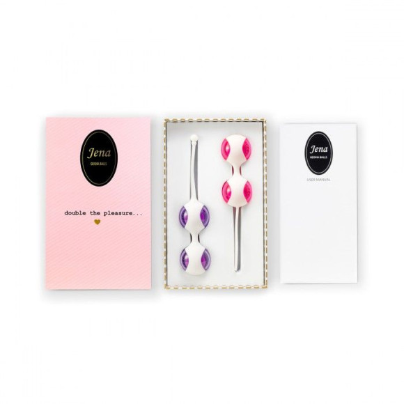 Комплект вагинальных тренажеров Jena Geisha Balls Комплект вагинальных тренажеров Jena Geisha Balls