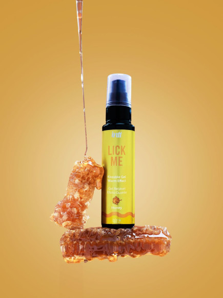 Гель Lick Me с согревающим эффектом и ароматом мёда - 50 мл. Гель Lick Me с согревающим эффектом и ароматом мёда - 50 мл.