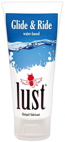 Вагинальная смазка на водной основе LUST Glide&Ride - 50 мл. 