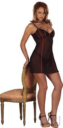 Полупрозрачная сорочка на тоненьких бретелях Полупрозрачная сорочка на тоненьких бретелях