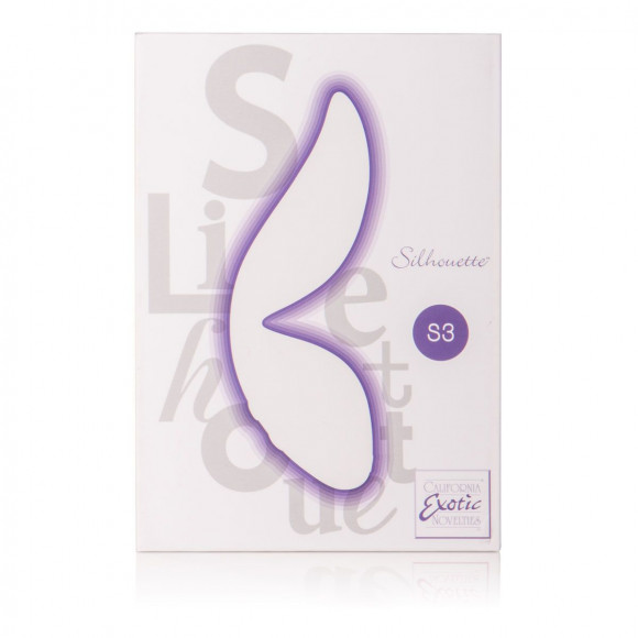 Фиолетовый вибромассажер Silhouette S3 - 12,75 см. Фиолетовый вибромассажер Silhouette S3 - 12,75 см.