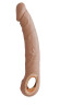 Телесный перезаряжаемый реалистичный вибратор Relax - 22 см. Телесный перезаряжаемый реалистичный вибратор Relax - 22 см.