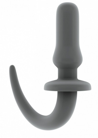 Серая анальная пробка SONO №12 с ручкой Серая анальная пробка SONO №12 с ручкой