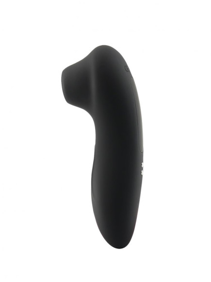 Черный вакуумный стимулятор клитора Curvy Черный вакуумный стимулятор клитора Curvy