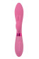 Малиновый вибратор-кролик с независимыми моторчиками Indeep Theona - 21,5 см. Малиновый вибратор-кролик с независимыми моторчиками Indeep Theona - 21,5 см.
