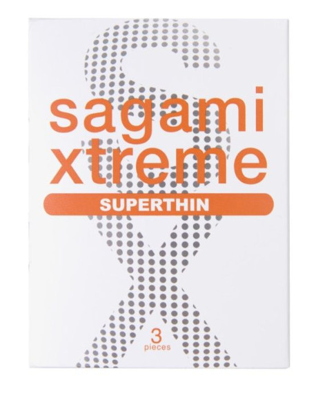 Ультратонкие презервативы Sagami Xtreme Superthin - 3 шт. Ультратонкие презервативы Sagami Xtreme Superthin - 3 шт.