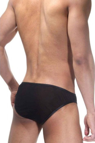 Низкие трусы-слипы из блестящей ткани Низкие трусы-слипы из блестящей ткани