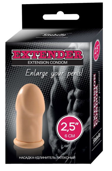 Латексная насадка-удлинитель Латексная насадка-удлинитель