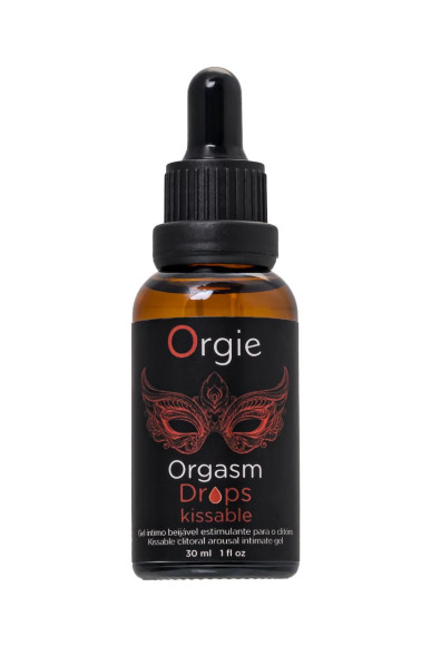 Интимный гель для клитора ORGIE Orgasm Drops Kissable - 30 мл. Интимный гель для клитора ORGIE Orgasm Drops Kissable - 30 мл.