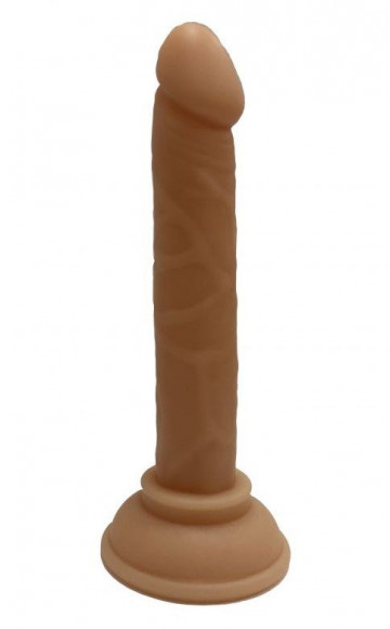 Телесный анальный фаллоимитатор Little Joe 4.72 - 13,7 см.