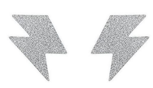 Серебристые пэстисы-молнии Flash