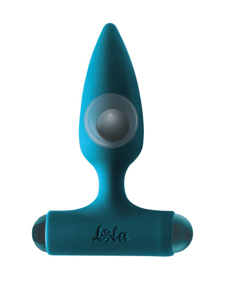 Бирюзовая анальная пробка с перезаряжаемой вибропулей Glory 2.0 - 11 см. Бирюзовая анальная пробка с перезаряжаемой вибропулей Glory 2.0 - 11 см.