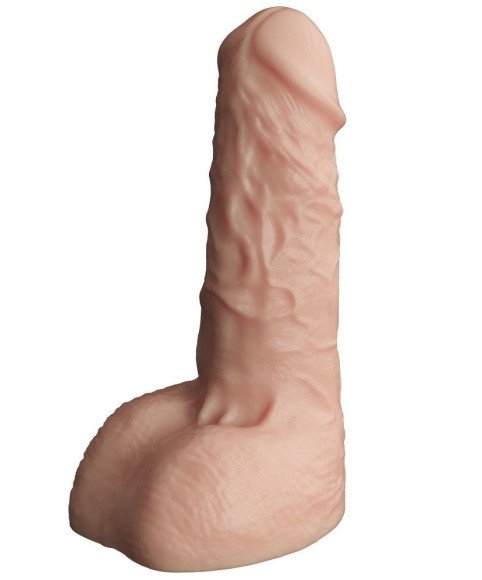 Телесный фаллоудлинитель с мошонкой Cock Next - 17 см. Телесный фаллоудлинитель с мошонкой Cock Next - 17 см.